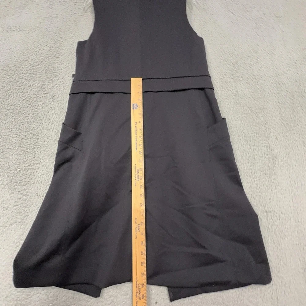 Lululemon Athletica Quickchange Vest Womens 8 Black Long Softshell Pockets